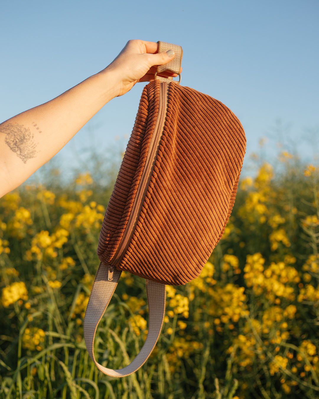 Bauchtasche Carla - Schokibraun - MARKTSAM
