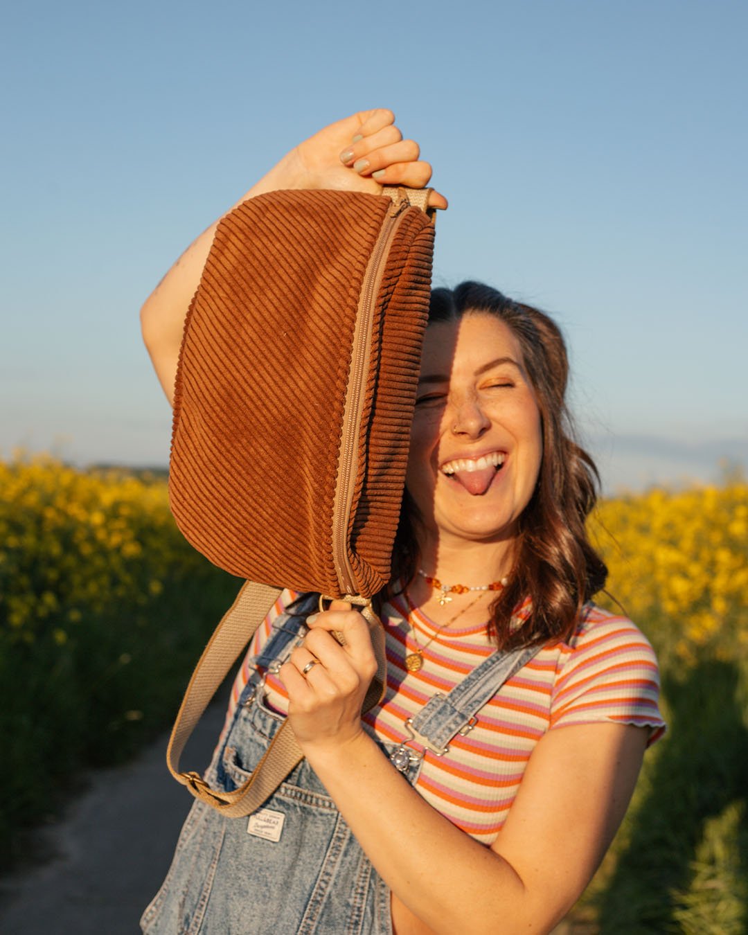 Bauchtasche Carla - Schokibraun - MARKTSAM