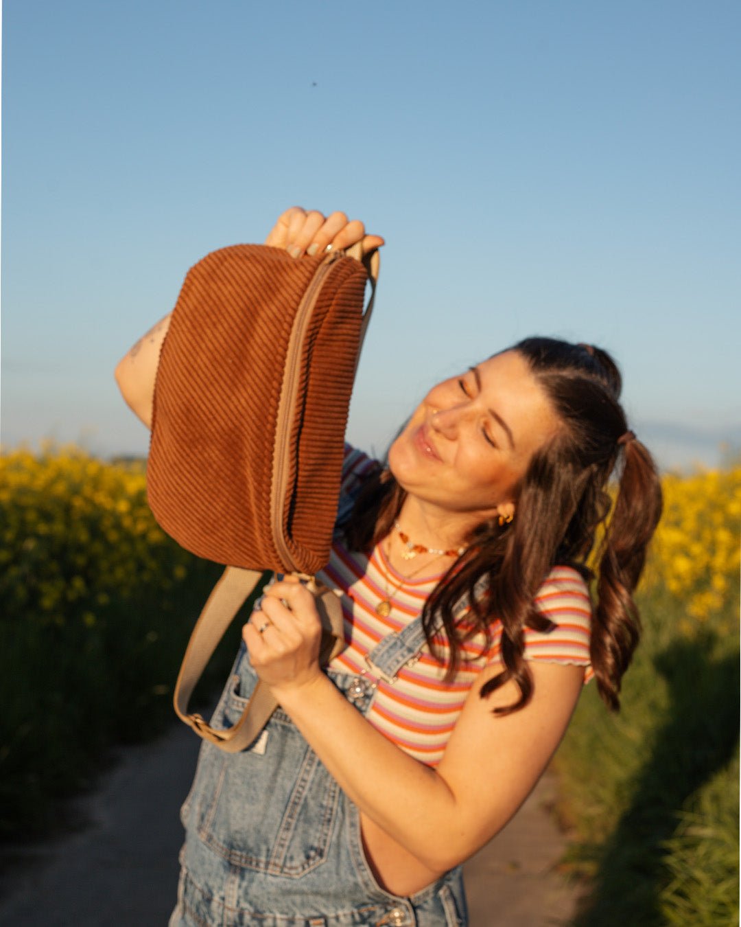 Bauchtasche Carla - Schokibraun - MARKTSAM