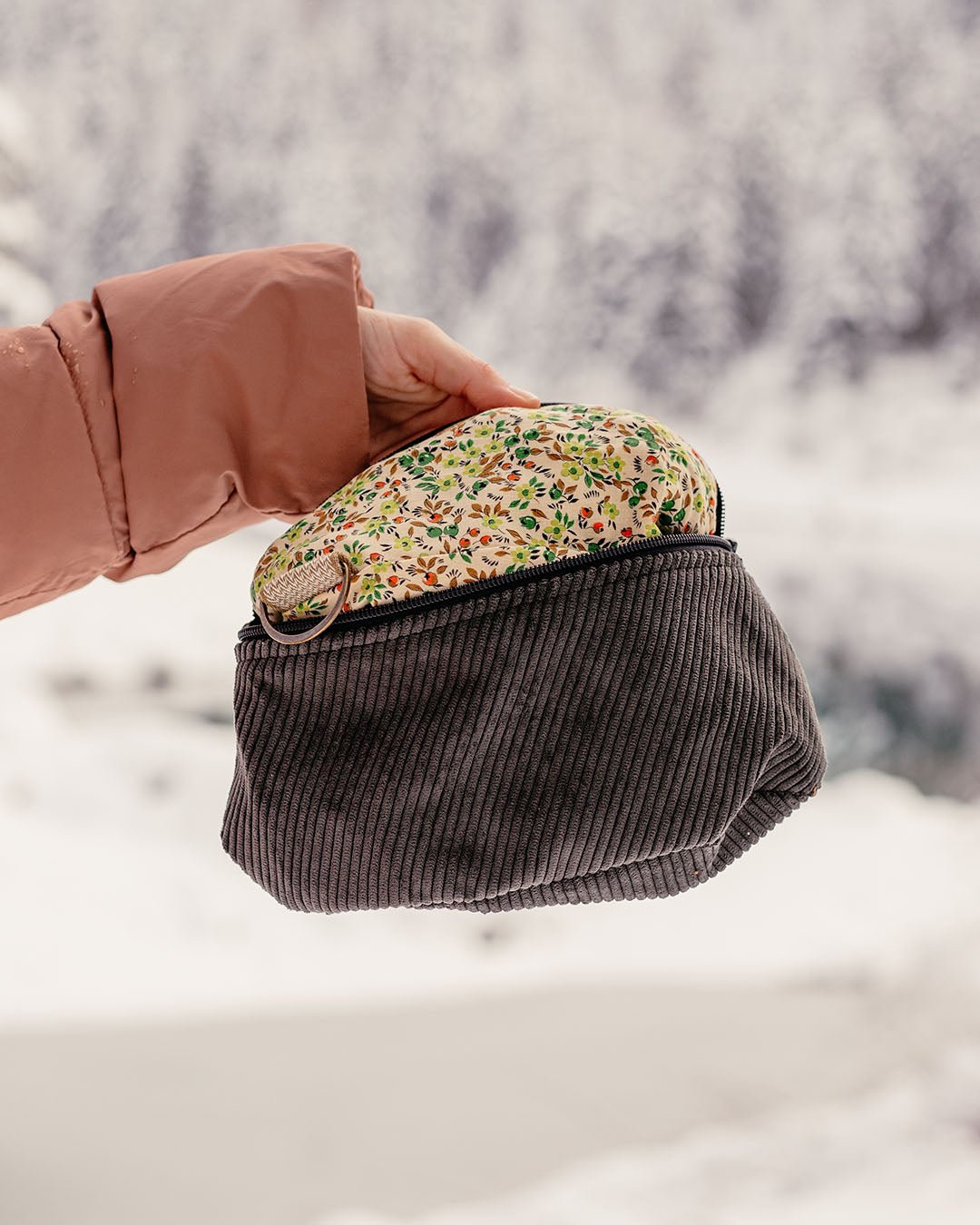 Bauchtasche Klein Carla - Mausgrau - MARKTSAM