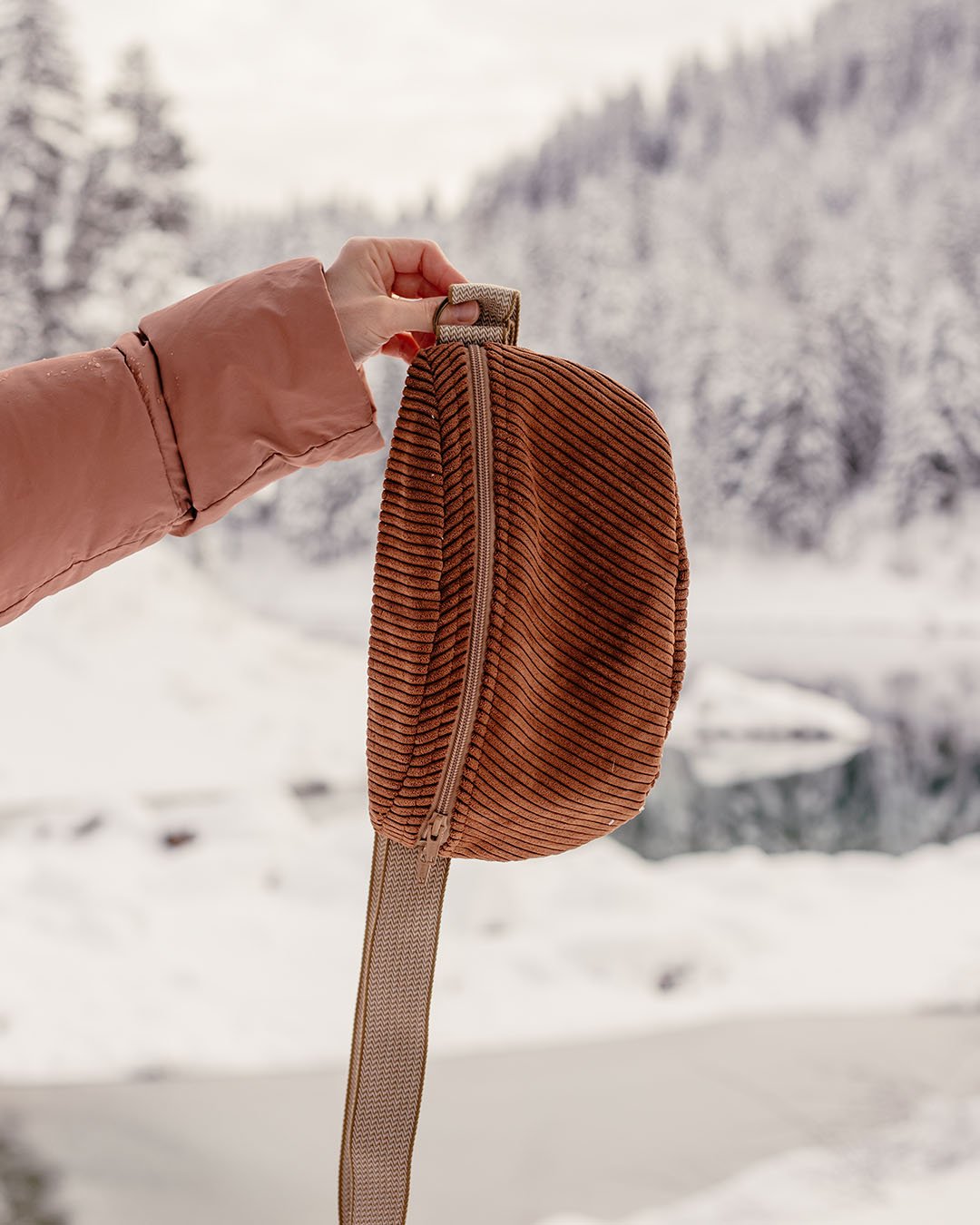 Bauchtasche Klein Carla - Schokibraun - MARKTSAM