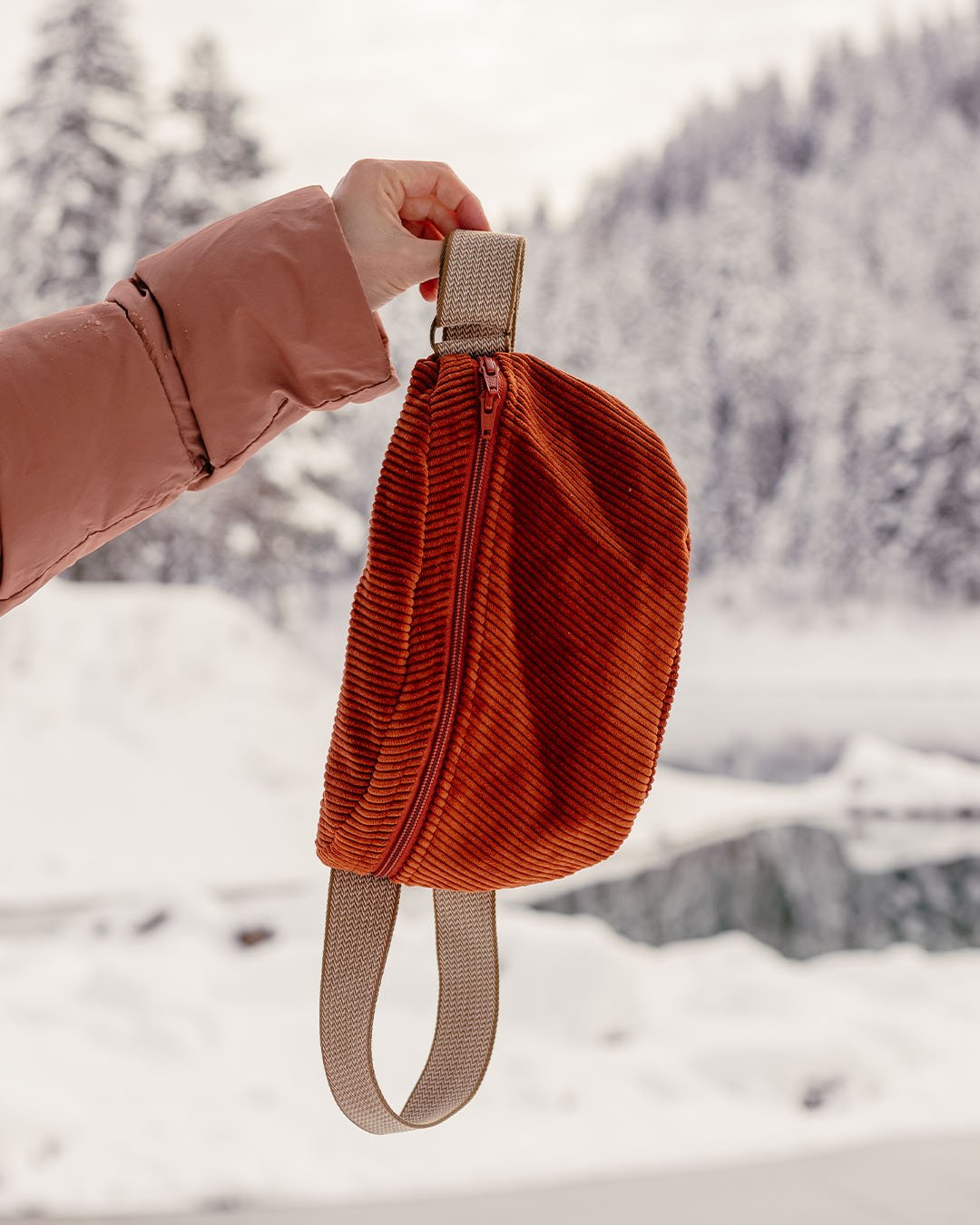 Bauchtasche Klein Carla - Zimtorange - MARKTSAM