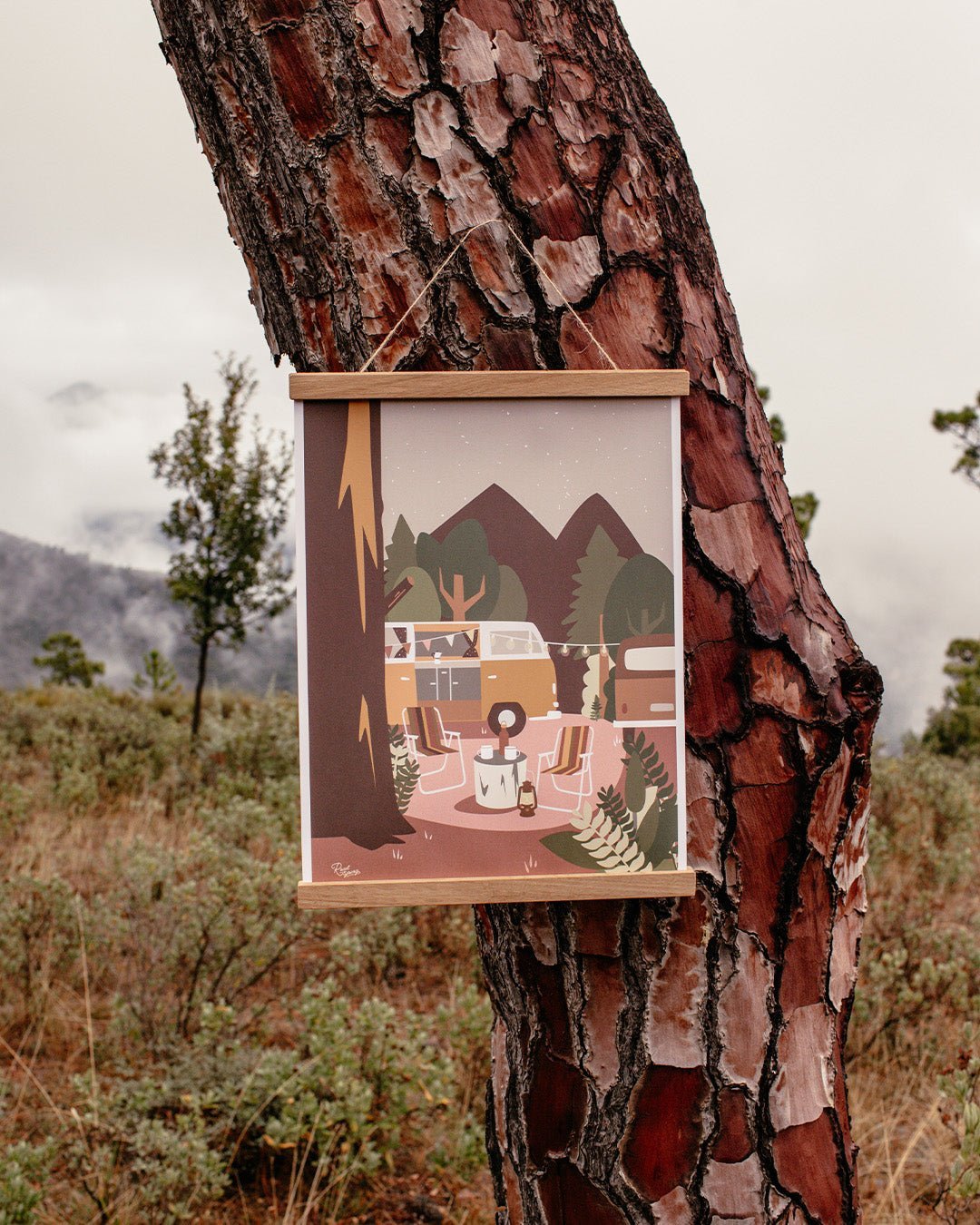 Chasing Dreams Camping - Poster - Poster - MARKTSAM