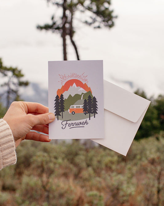Grußkarte Fernweh - Postkarte - MARKTSAM