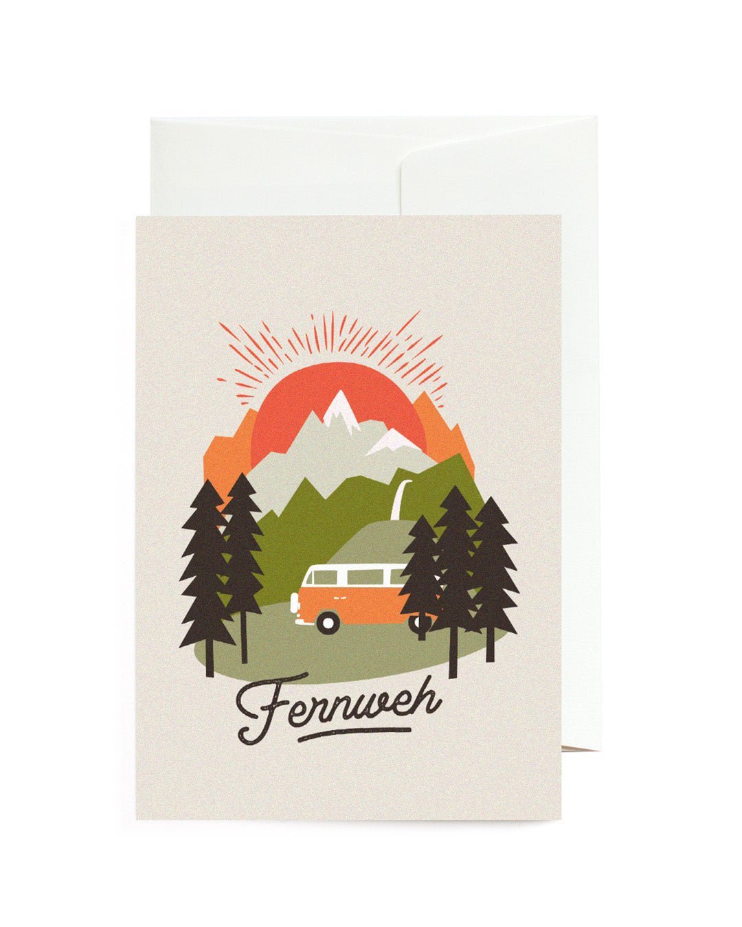 Grußkarte Fernweh - Postkarte - MARKTSAM