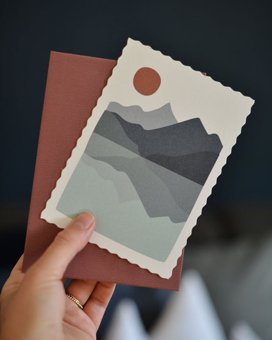 Postkarte Bergblick - Postkarte - MARKTSAM