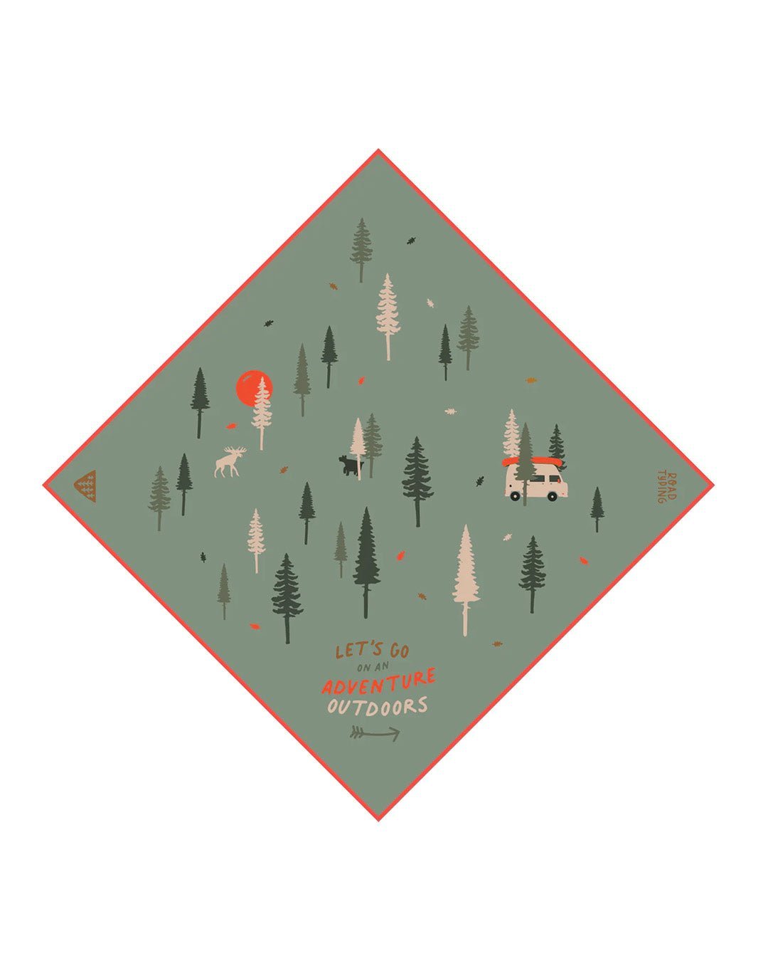 Multifunktionales Tuch Wild & Free - Outdoor & Camping - MARKTSAM