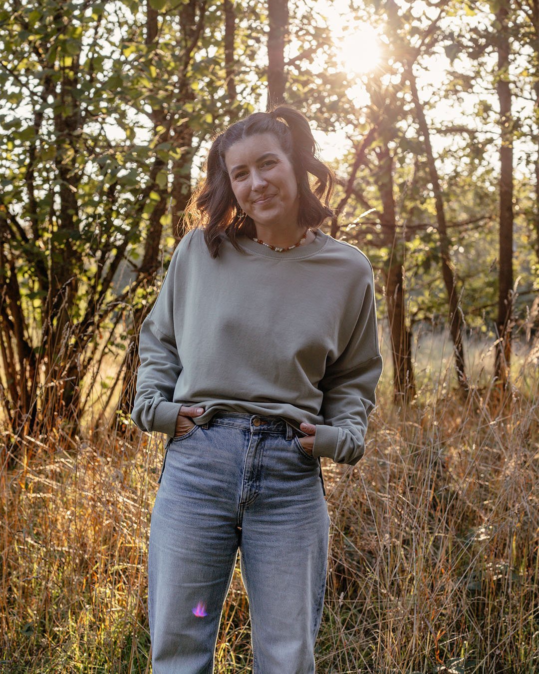 Sweater Zada - Desert Green - Hoodies & Sweater - MARKTSAM